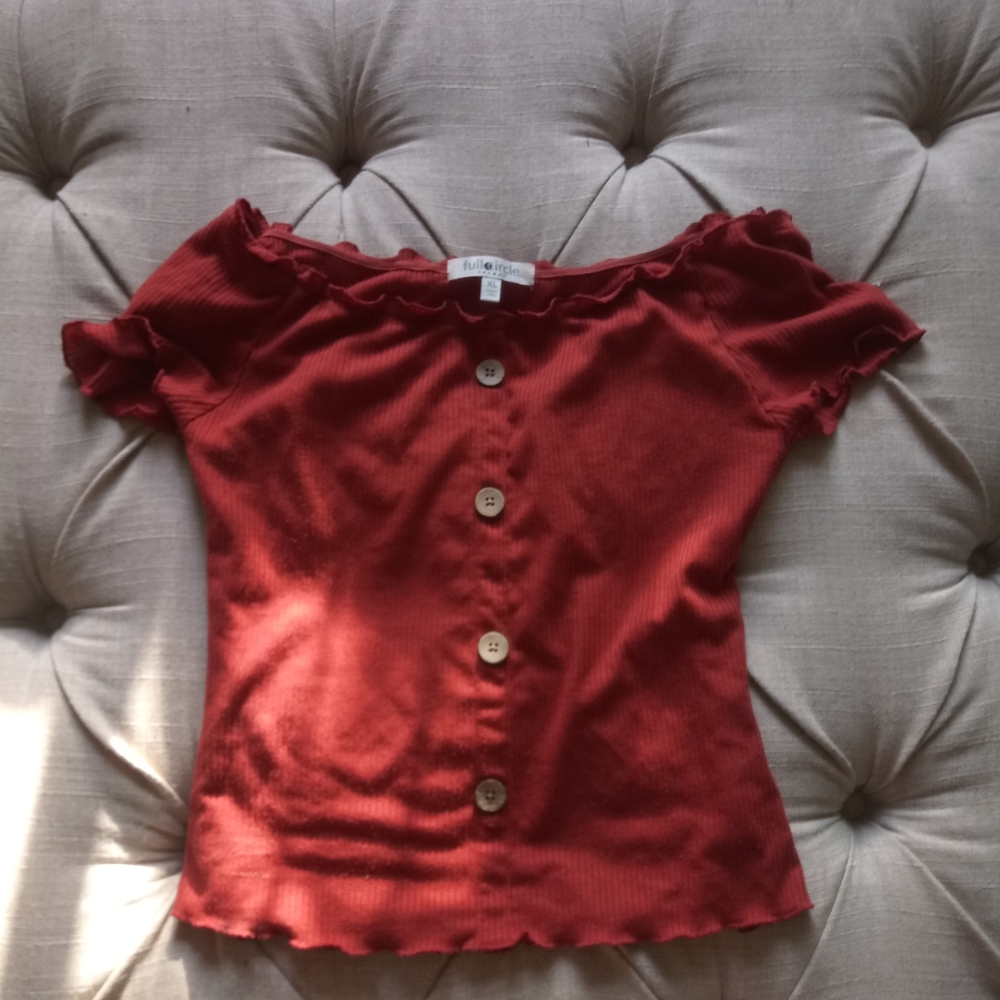 Off the shoulder top